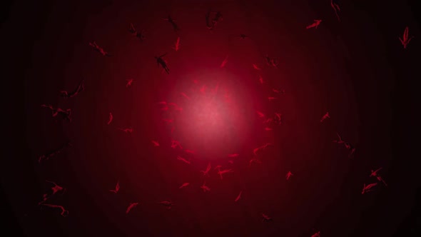 Animation of Souls of the deceased falling into Hell	 alt