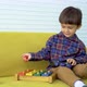 happy child, little kid play with toys at home - VideoHive Item for Sale