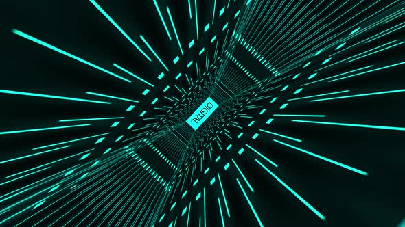 Tunnel Background 4K - Digital