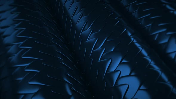 Rolling 3d Patterns Abstract Blue Background