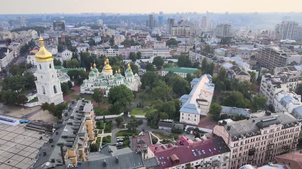 Kyiv, Ukraine Aerial View of the City. Kiev alt