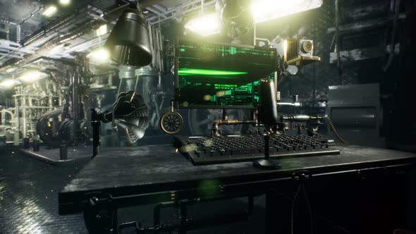 Vintage Old Terminal alt