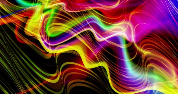 Abstract colorful animation. Multicolor liquid background. Beautiful gradient texture alt