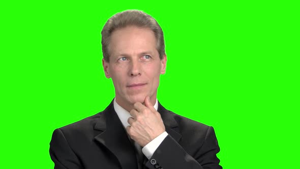 Thougtful Mature Man alt