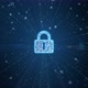 Lock Icon Cyber Security Digital Network 817 - VideoHive Item for Sale