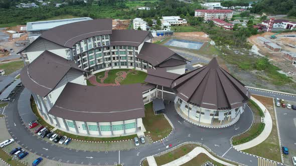 The Towns of Sarawak, Borneo, Malaysia alt