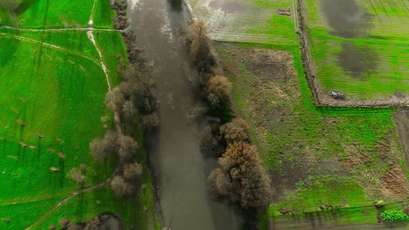 Devastating Flood Natural Disaster After Storm alt