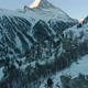 Matterhorn Mountain in Winter Morning. Swiss Alps. Switzerland. Aerial View. Reveal Shot - VideoHive Item for Sale