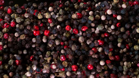 Super Slow Motion Shot of Color Pepper Explosion at 1000Fps alt