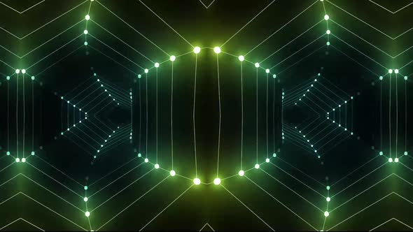7 Neon Web Tunnel VJ Pack alt