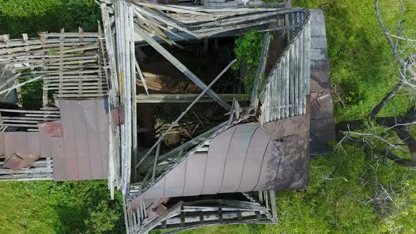 Old Abandoned Wooden Church 2