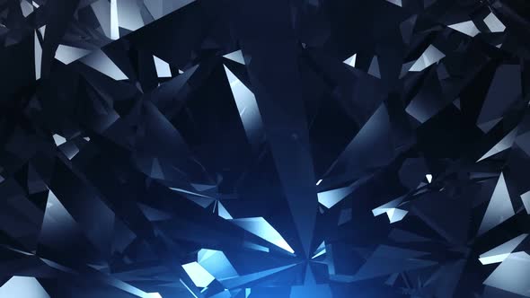 Blue Diamond Background Loop by 123dartist | VideoHive