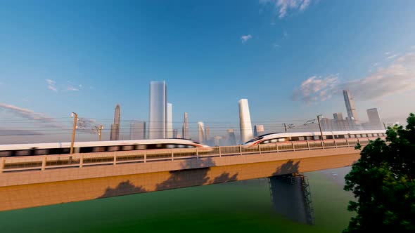 High speed train alt