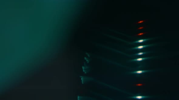 Macro of a Vinyl Disk alt