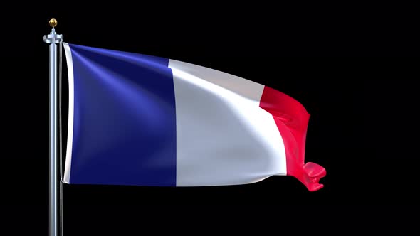 France Waving Flag alt