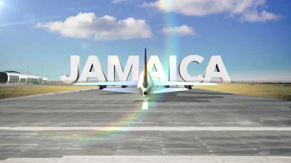 Commercial Airplane Landing Country   Jamaica