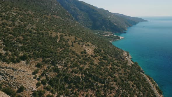 Eppic Fly Over Top Of Mountain with Amazing View alt