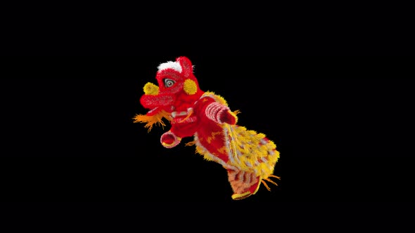 45 Chinese New Year Lion Dancing 4K alt