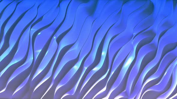 Abstract Waves Colorful Background