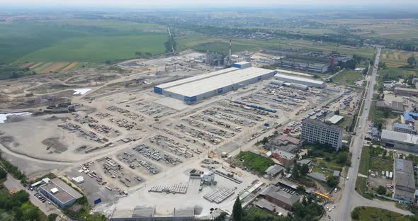 The Plant Is A Fuel Production Giant In Ukraine. Territory Of Large Industrial Production alt