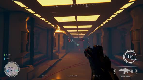 Mock Up 3D Animation of Space Shooter Game with Winner Graphics at the ...