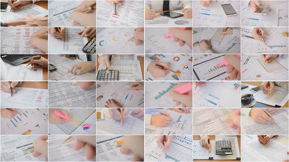 Business Concept Financial Report in a Company Being Checked By an Auditor alt