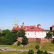 Aerial view of Wawel Castle in Krakow, Poland - VideoHive Item for Sale
