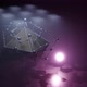 A 3D Illustration of  FHD 60FPS Futuristic Structure Near Shimmering Lamp - VideoHive Item for Sale