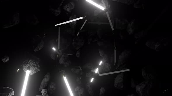 Glowing Asteroids alt