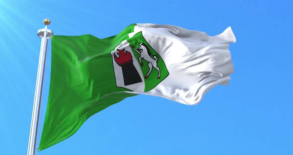 Nador Province Flag, Morocco alt