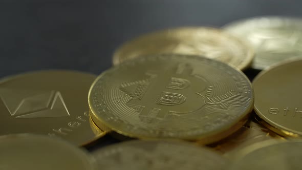 Ethereum and Bitcoin Coins 07 alt