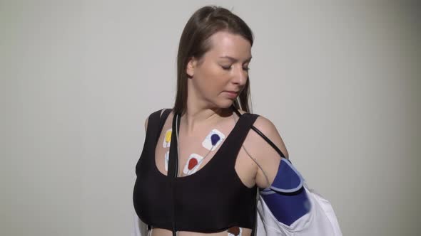 ECG Sensors Electrocardiogram and Blood Pressure Measurement