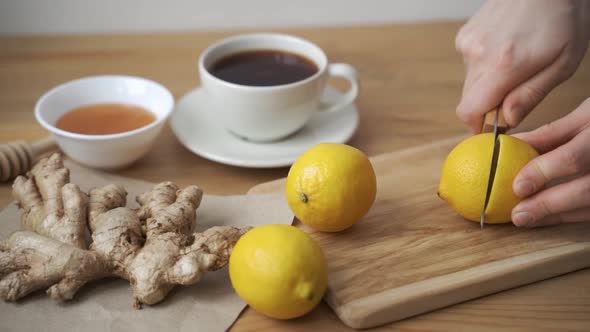 Preparation of Ginger Tea alt