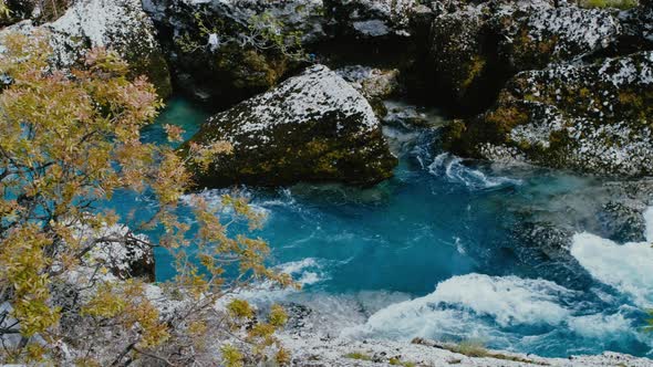 Niagara Waterfall on the river Cijevna on  in Podgorica, Montenegro