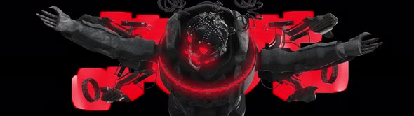 Cyborg Space 07 Alpha - 4K alt