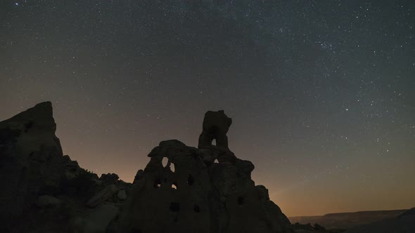 night star exposure in cappadocia Timelapse kapadokya Aoz0050 alt