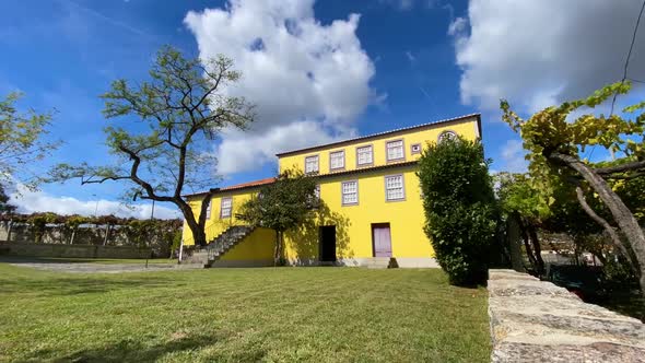 Yellow Country House Timelapse  alt