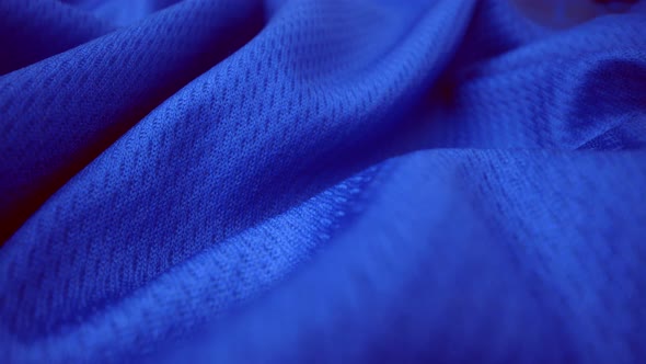 Close Up Detailed Cloth Texture of Shiny Spandex Cloth with Dolly Shot alt