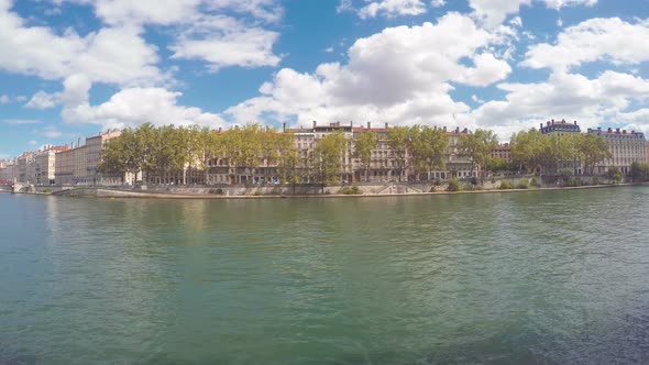 Waterfront Of The City Of Lyon, France 2 alt
