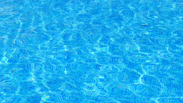 Abstract pool water crystal clear with sunlight reflect alt