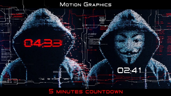 Cyber Hack Countdown - 5 min