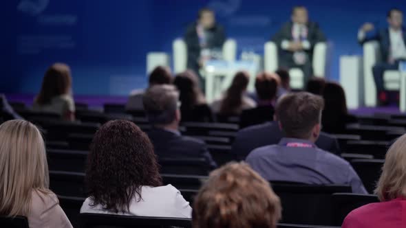 Press Conference for Media and Public Audience