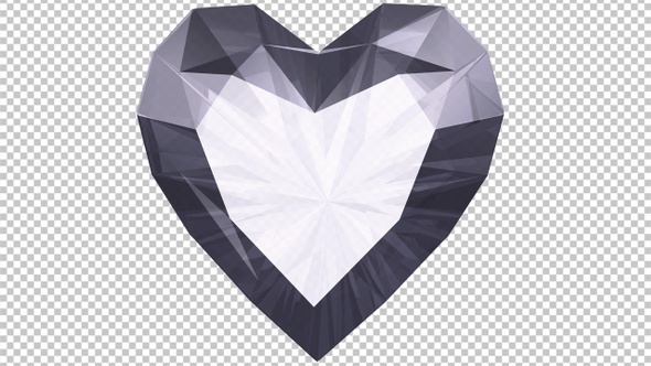 Diamond Heart - Transparent Transition