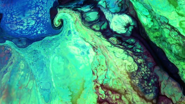 Abstract Colorful Sacral Liquid Waves Texture 454 alt