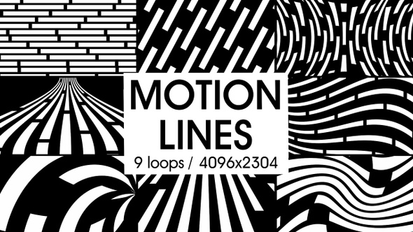 4k Motion Lines