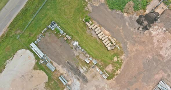 Stacked Pipe at Concrete Drainage Pipes for Building Construction alt