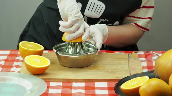 Cooking Freshly Squeezed Orange Juice