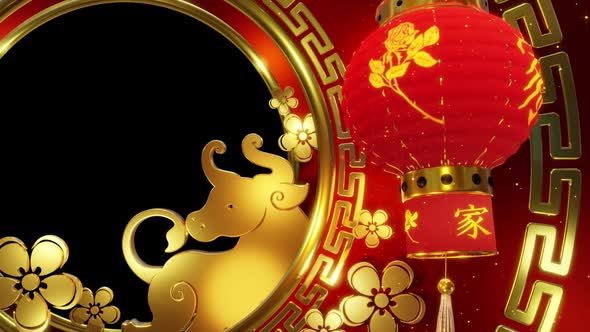 Chinese New Year Video Photo Frame alt