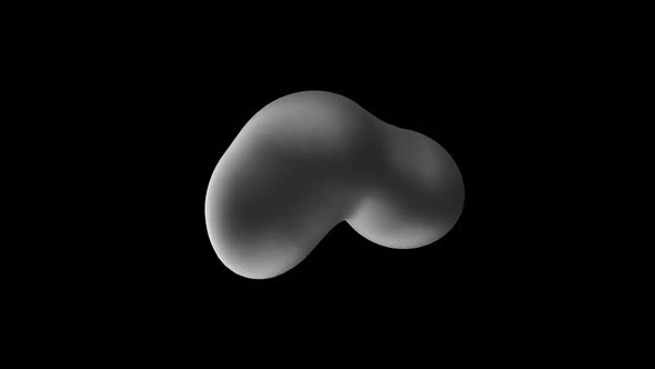 Black Meta Balls Spheres Transition Deformation Process 3d Animation Transparent Backdrop Intro Able alt