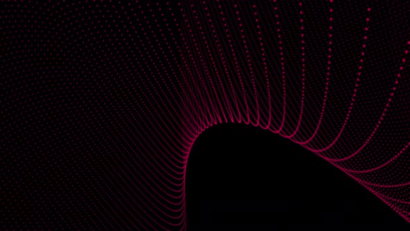 particle wave background animation. Vd 1196